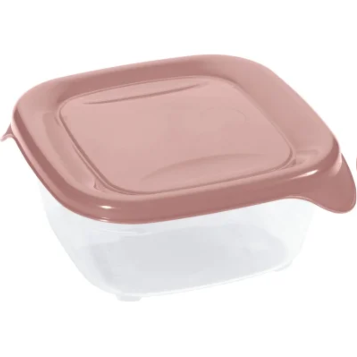 Контейнер для харчових продуктів з кришкою Curver Fresh & Go 1,7 л рожевий